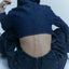 mrs.workware shirt DENIM / ONE SIZE MRS.WORKWARE SLUB DENIM CROPPED SHIRT #686