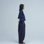 mrs.workware shirt DENIM / ONE SIZE MRS.WORKWARE SLUB DENIM CROPPED SHIRT #686