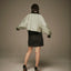mrs.workware skirts MRS.WORKWARE SUEDE BALLOON MINI SKIRT #754
