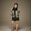 mrs.workware skirts MRS.WORKWARE SUEDE BALLOON MINI SKIRT #754