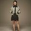 mrs.workware skirts MRS.WORKWARE SUEDE BALLOON MINI SKIRT #754