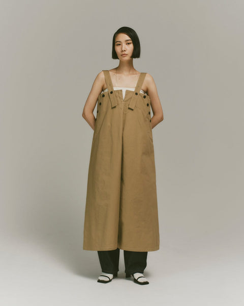 mrs.workware pants KHAKI / ONE SIZE MRS.WORKWARE UNIFORM DRESS #393