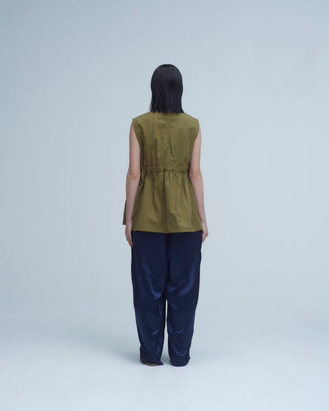 mrs.workware tops MRS.WORKWARE UTILITY TIE VEST #711