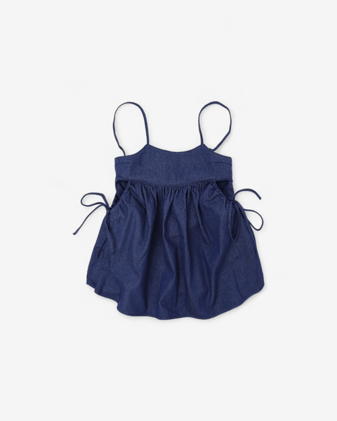 mrs.workware tops DENIM / ONE SIZE MRS.WORKWARE WASHED DENIM VEST #710