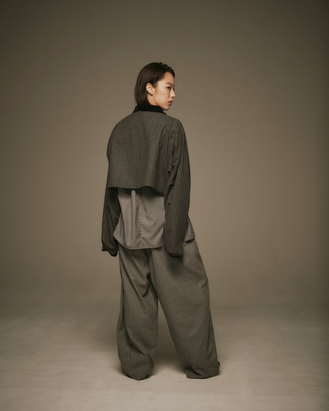 MRS.WORKWARE CROPPED BLOUSON #759