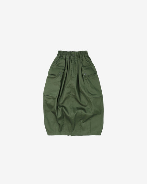 WORKWARE HC CO Skirts GREEN / ONE SIZE (24"-32") (ONLINE PRE-LAUNCH) MRS.WORKWARE P44 MONKEY BALLOON SKIRT #617