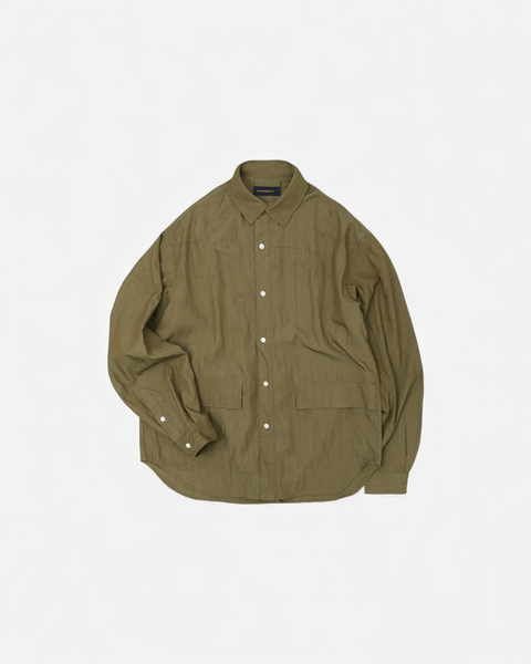 WORKWARE shirt OLIVE / MEDIUM PHOTOGRAPHER SHIRT #530