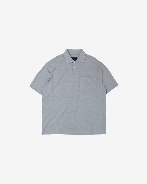WORKWARE HC CO shirt GREY / SMALL RESORT POLO SHIRT #499