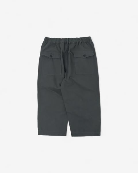 WORKWARE pants SAND WASHED TWILL CROPPED PANTS #708