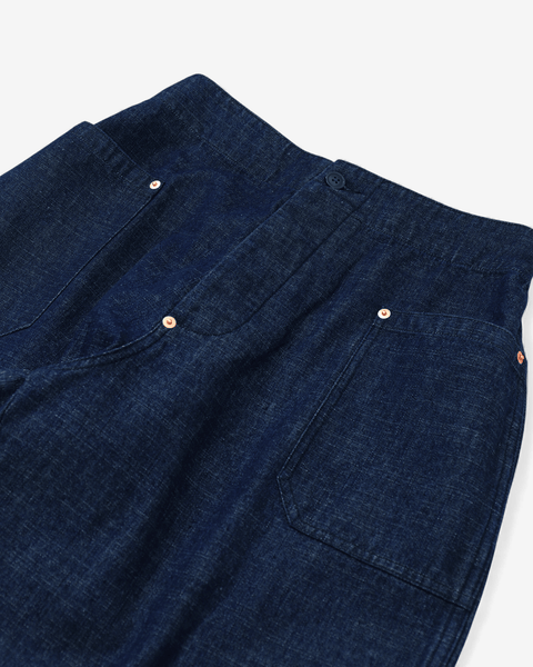 WORKWARE pants SLUB DENIM UTILITY PANTS #707