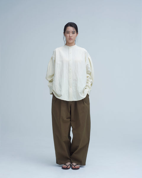 WORKWARE pants BROWN / SMALL (W24" - W32") SOFT WASHED HBT UNISEX BALLOON PANTS #444