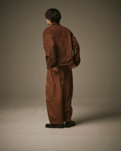 WORKWARE pants SOFT WASHED HBT UNISEX BALLOON PANTS #444