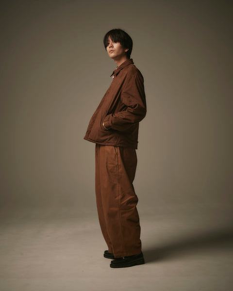 WORKWARE pants SOFT WASHED HBT UNISEX BALLOON PANTS #444