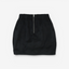 MRS.WORKWARE SUEDE BALLOON MINI SKIRT #754