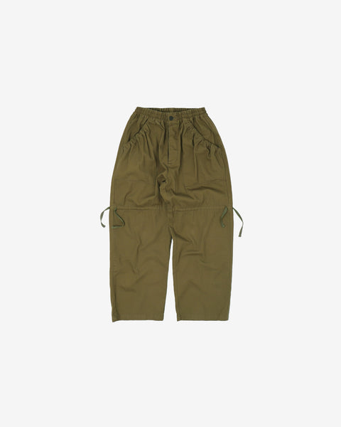 WORKWARE HC CO pants WASHED GREEN / SMALL TACTICAL PANTS #635