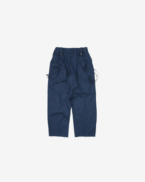 WORKWARE pants NAVY / SMALL (W26" - W32") TROOP PANTS #634
