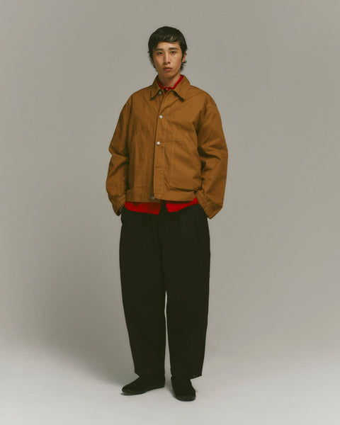 WORKWARE pants BLACK / LARGE (W28" - W38") UNISEX BALLOON PANTS #444