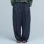 WORKWARE pants GREY PINSTRIPE / SMALL (W24" - W32") UNISEX BALLOON SALARY SLACKS #444