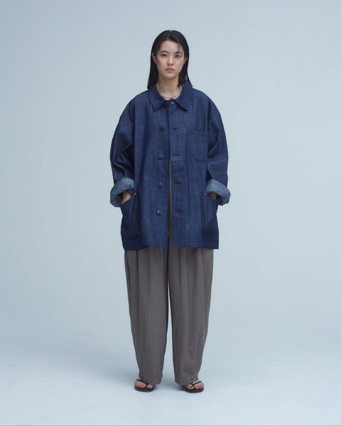 WORKWARE pants UNISEX BALLOON SALARY SLACKS #444