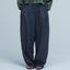 WORKWARE pants GREY PINSTRIPE / SMALL (W24" - W32") UNISEX BALLOON SALARY SLACKS #444