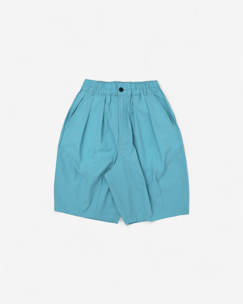 WORKWARE shorts LIGHT BLUE / SMALL (W24" - W32") UNISEX BALLOON SEERSUCKER SHORTS #445