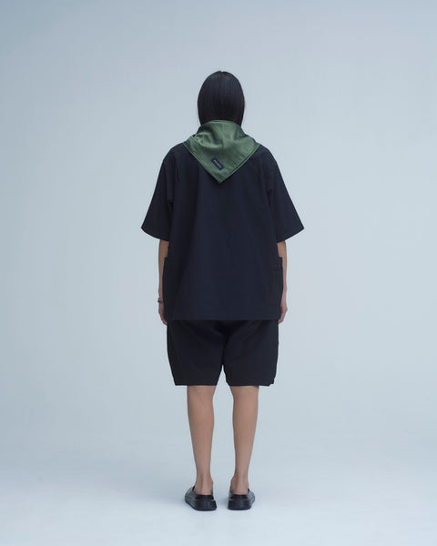 WORKWARE shorts UNISEX BALLOON SEERSUCKER SHORTS #445