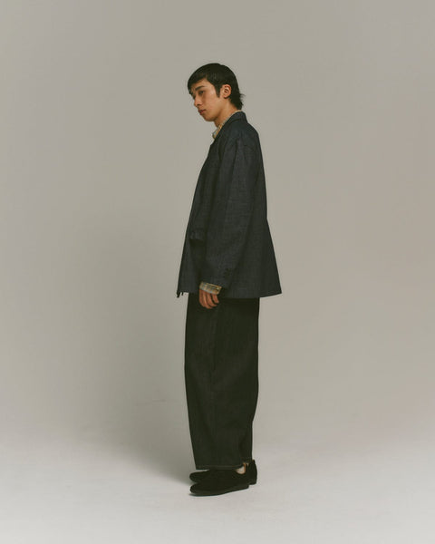 WORKWARE pants UNISEX DENIM BALLOON JEANS #451