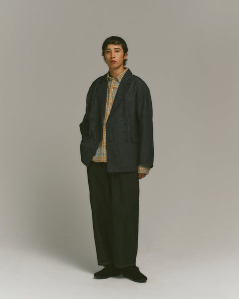 WORKWARE pants UNISEX DENIM BALLOON JEANS #451