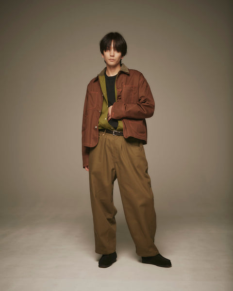 WORKWARE pants UNISEX HEAVY TWILL BALLOON PANTS #647