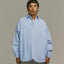 WORKWARE shirt STRIPE / SMALL UNISEX WIDE PADDED OXFORD SHIRT #726