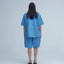 WORKWARE shorts WASHED DENIM SHORTS #653