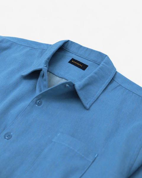 WORKWARE shirt WASHED DENIM SS SHIRT #746