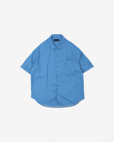 WORKWARE shirt WASHED DENIM SS SHIRT #746