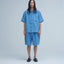 WORKWARE shirt WASHED DENIM SS SHIRT #746
