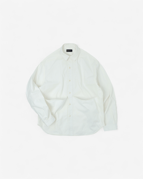 WORKWARE shirt WHITE / MEDIUM WILD OXFORD SHIRT #574