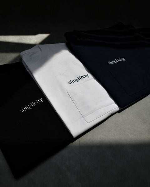AWS t-shirt AWS HEAVY WEIGHT POCKET T-SHIRT - SIMPLICITY